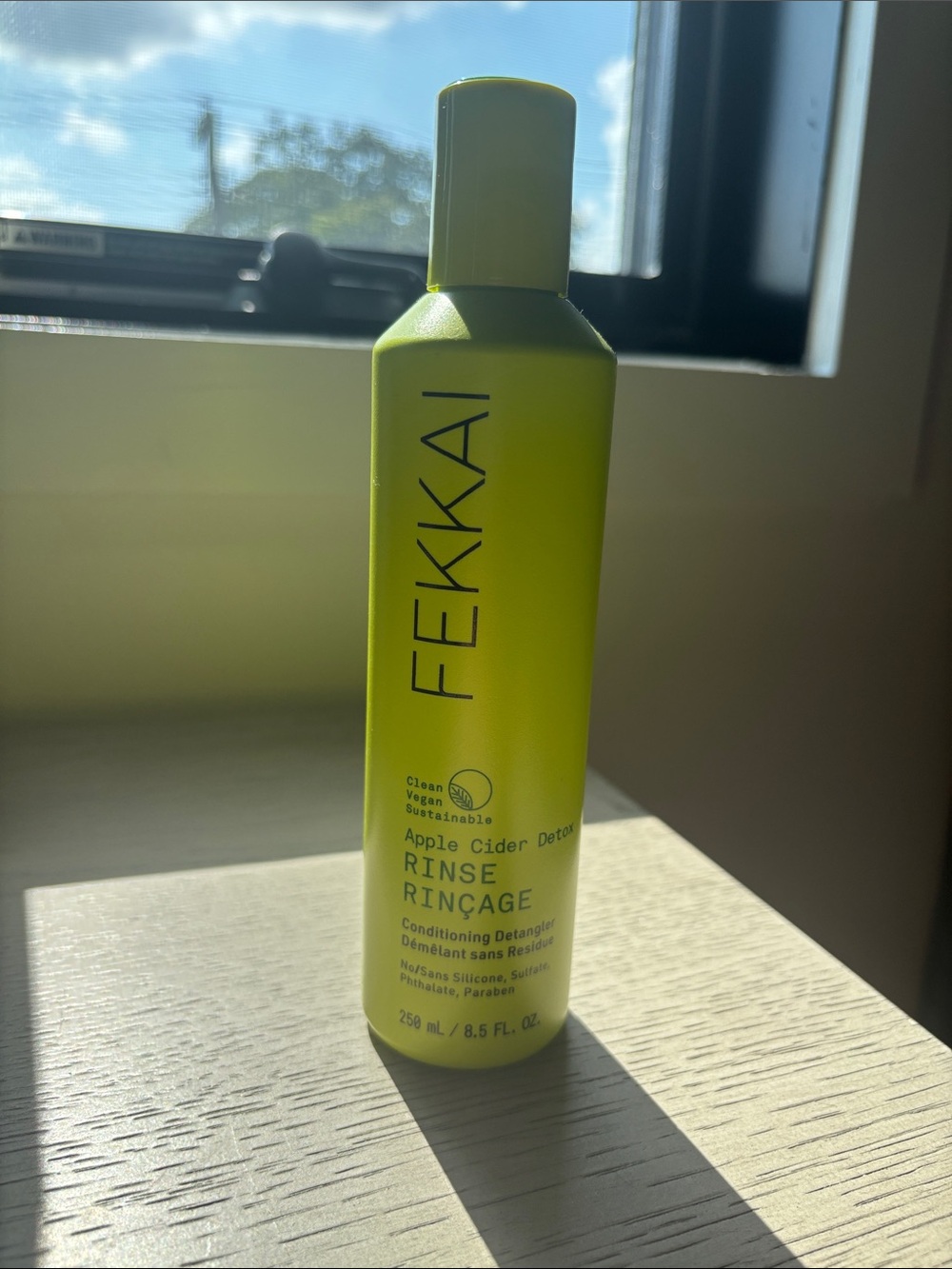 Fekkai Apple Cider Detox Rinse - Green Conditioning Detangler